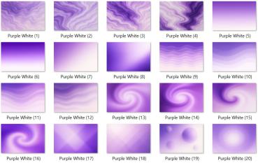Purple White